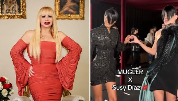 Susy Díaz es internacional: casa de moda francesa celebró su 50 aniversario al ritmo de "Vive la Vida"