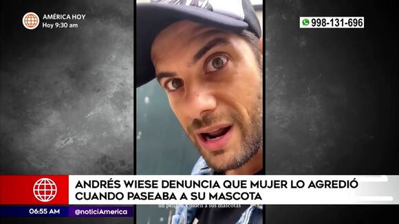 Pronunciamiento de Federico Salazar sobre la mujer que agredió a Andrés Wiese