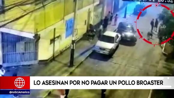 Lo asesinan por no pagar un pollo broaster