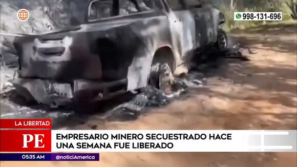 La Libertad: Empresario minero fue liberado tras una semana de secuestro