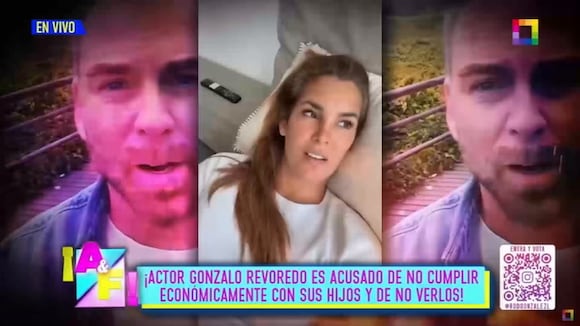 TROME - Gonzalo Revoredo es acusado de no cumplir económicamente con sus hijos: “Le rogamos para que los vea, pero no quiere”