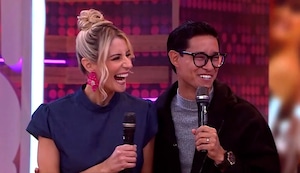 Tony Succar presenta a su esposa Lauren en televisión nacional