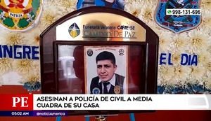 Carabayllo: Sicarios matan a balazos a un policía de civil a media cuadra de su casa | VIDEO