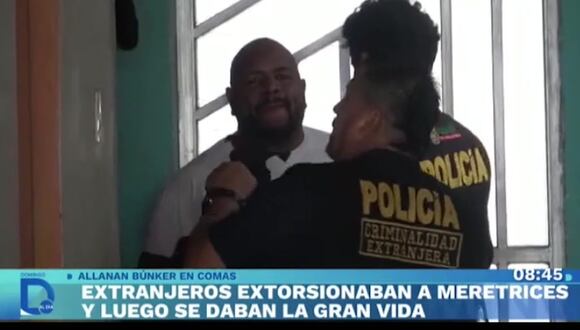 Desbaratan banda criminal que extorsionaba a meretrices
