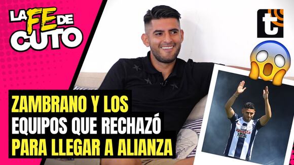 Zambrano y los equipos que rechazó para llegar a Alianza Lima