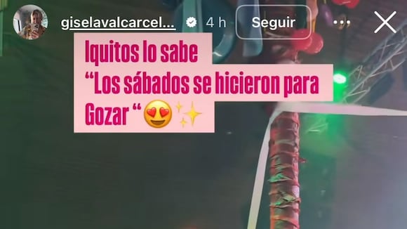 TROME - Gisela Valcárcel desata locura en Iquitos