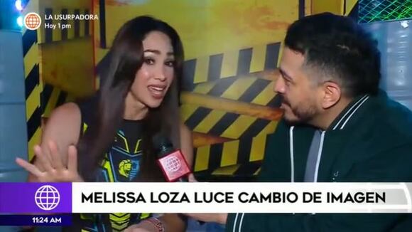 Melissa Loza no se hace problemas por su edad