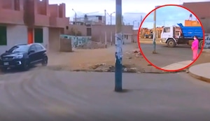 Chimbote: Vecinos reclaman reubicación de poste colocado en medio de la pista