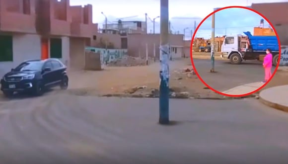 Chimbote: Vecinos piden modificar ubicación de poste en medio de la pista