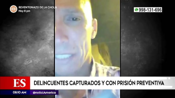 Delincuente llora al recibir prisión preventiva