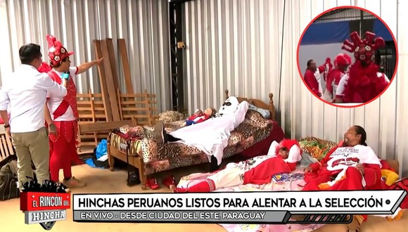 Hinchas viajan a Paraguay para alentar a Perú