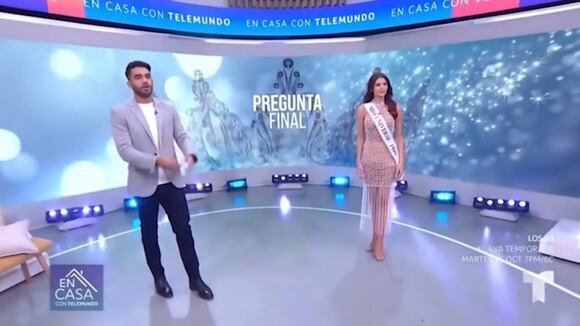 TROME - Tati Calmell sorprende con su respuesta al estilo Miss Universo