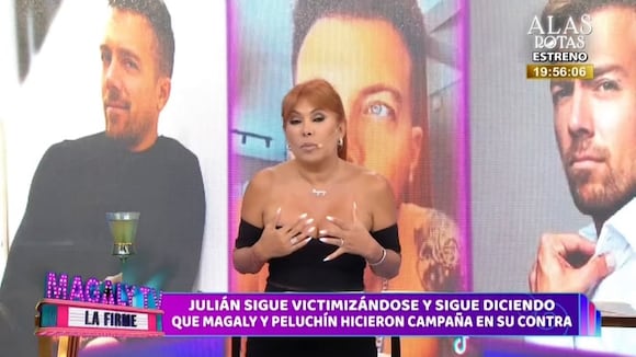TROME Magaly cuadra a Julián Zucchi tras regresar a Argentina: “Acá no hay ningún complot en su contra, él solito se disparó a los pies”