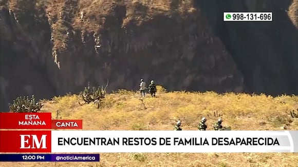 Tragedia en Canta: Hallan sin vida a familia