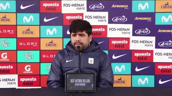 Trome | José Bellina habla sobre la permanencia Christian Cueva en Alianza