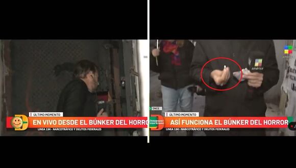 Viral: Periodista argentino compra drogas en vivo y conmociona las redes sociales