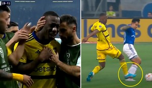 Luis Advíncula rompió en llanto al ser expulsado a los 9 segundos en el Cruzeiro vs. Boca Juniors