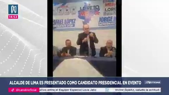Rafael López Aliaga en Iquitos | VIDEO