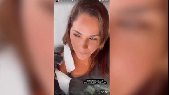 Trome | Andrea Llosa se tapa tatuaje