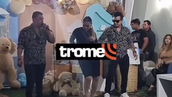 TROME | Rosa Fuentes y Paolo Hurtado en baby shower