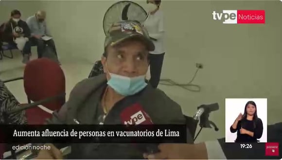 TROME | Aumenta afluencia a centros de vacunación contra el Covid19 (TV Perú)