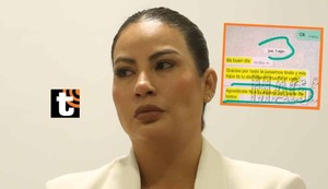 Chats revelan que Pamela López sí sabía que su nuevo galán continuaba la relación con su esposa