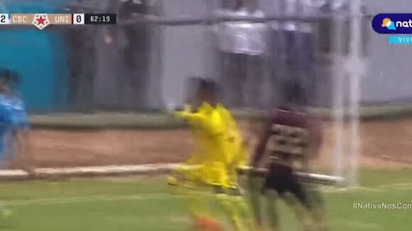 Gol de Vásquez del 2-0 en Sporting Cristal vs Universitario