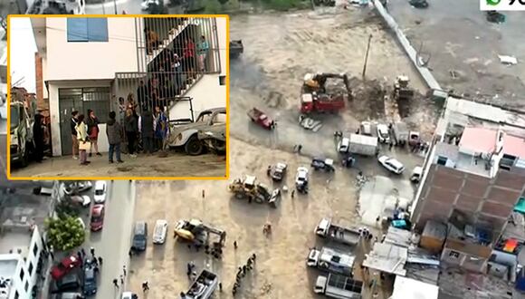 Surco: Desalojan a decenas de familias por ampliación de Vía Expresa Sur