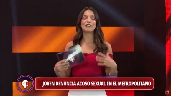 TROME - Valeria Florez denunció que fue vulnerada en el transporte público: “Sentí un tocamiento en una parte privada”