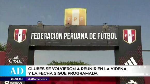 Clubes se volvieron a reunir en la Videna