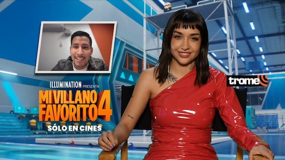 TROME | Entrevista a María Becerra, quien pone la voz a ‘Poppy’ en ‘Mi villano favorito 4′