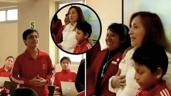 Dina Boluarte pasó 'roche' al hablar inglés en inauguración de colegio: "Tengo que seguir estudiando"