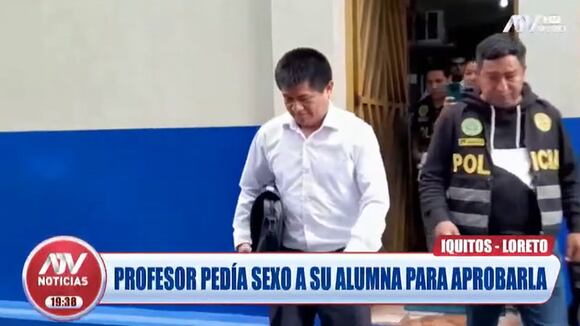 Trome | Profesor le pedía sexo a su alumna para que aprobarla en Matemáticas