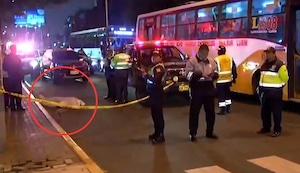 Trágico accidente: bus atropella y mata a un hombre de 82 años