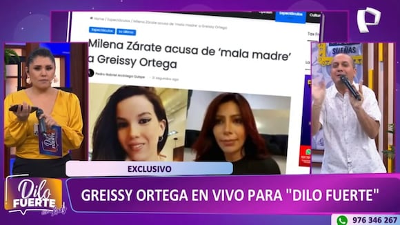 TROME - Greissy explica por qué no aceptó los pasajes que le dio Magaly para regresar a Perú: “No regreso por miedo”