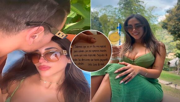Así disfrutan Melissa Paredes y Anthony Aranda su luna de miel en Tarapoto