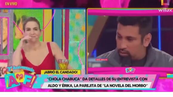 Trome|Peluchín y Gigi Mitre se burlan de Érika Villalobos y Aldo Miyashiro