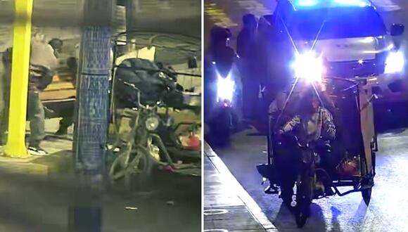 Recicladores se llevan banca de la municipalidad