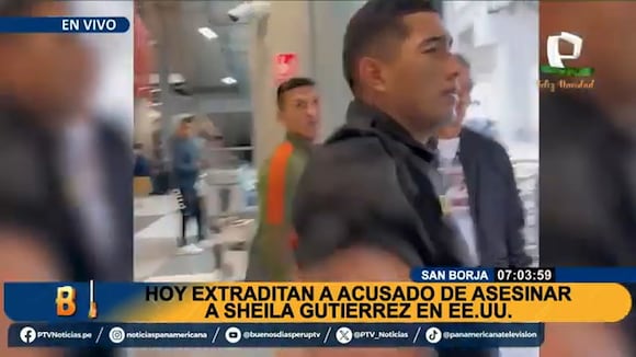 TROME - Asesino de Sheyla Gutiérrez es extraditado