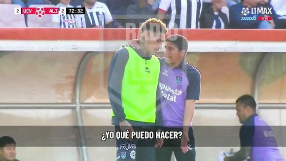 Lo que se dijeron Guerrero y Salas en el partido entre Vallejo vs. Alianza Lima. (Video: L1MAX)