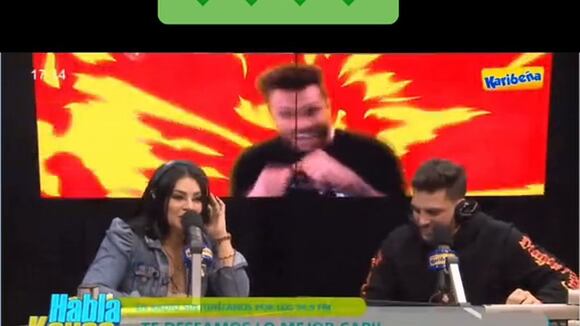 TROME - Compañeros de Nicola en Radio La Karibeña le hacen emotiva despedida antes de viajar a México