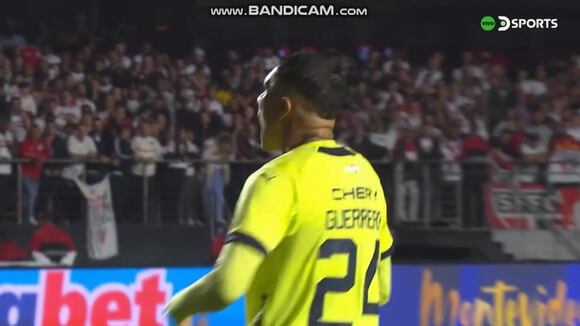 Paolo Guerrero anotó en tanda de penales de Liga de Quito vs. Sao Paulo. (Video: DirecTV Sports)