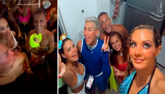 Brenda Carvalho y Julinho celebraron su San Valentín en el Carnaval de Salvador de Bahía