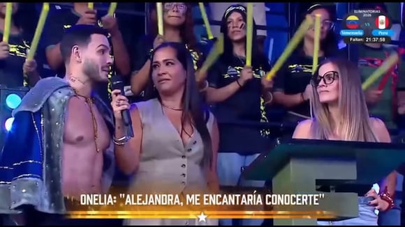 Alejandra Baigorria lloró con las palabras de Mario Irivarren
