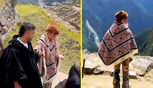 Así fue la visita de Karol G a Machu Picchu (VIDEO)