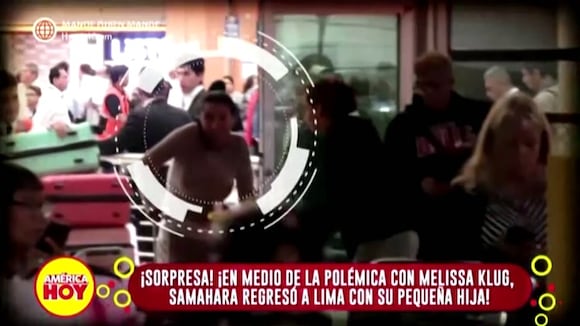 Samahara llega a lima para el día del padre