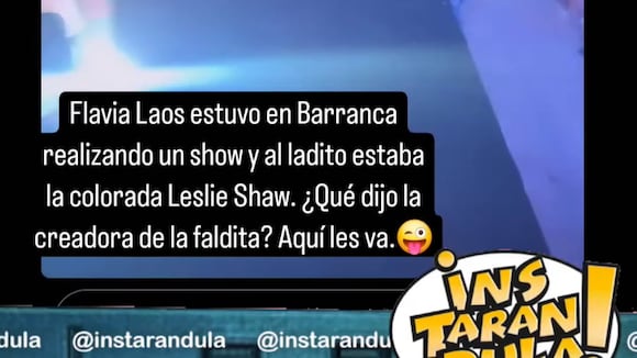 TROME - Flavia Laos en show en Barranca