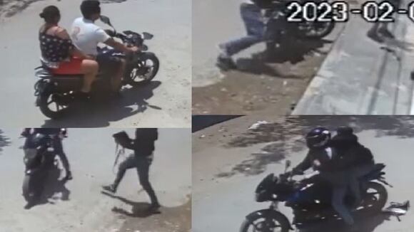 Chiclayo: Mujer retiró 50 mil soles de agencia bancaria del centro comercial Real Plaza y fue seguida hasta su casa por dos 'marcas' en moto y la despojaron del dinero, (Video PNP)