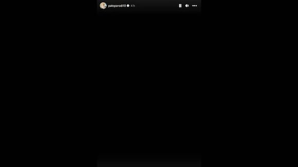 Patricio Parodi feliz por Luciana Fuster