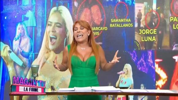 TROME | Pamela López en concierto de Karol G (Magaly Tv, La Firme)